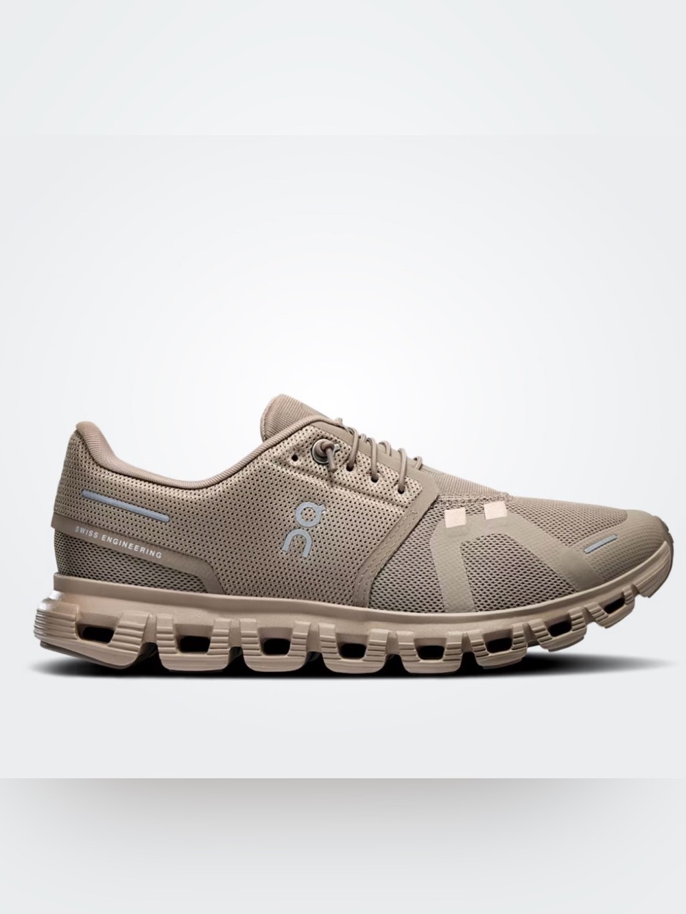 On and CloudTec Women's Cloud Sneakers in Tan